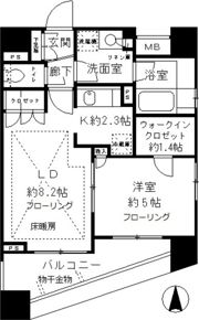 プライア渋谷の間取り画像
