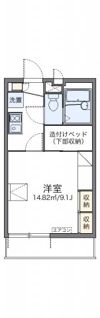 レオパレスシャトレーンⅡの間取り画像