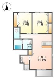 サンフラットの間取り画像