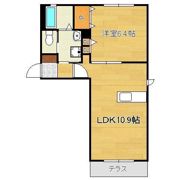 アルカンシェルAの間取り画像