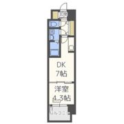 レオンコンフォート九条ガレリアの間取り画像