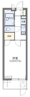 レオパレスドリームハイツ氷室の間取り画像