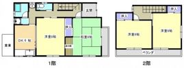 上土居邸 A棟の間取り画像
