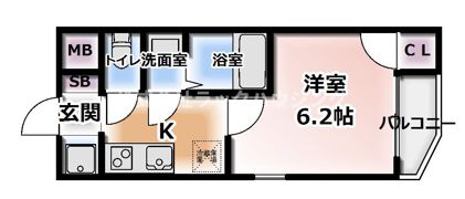 Cottage DainichiⅡの間取り画像