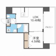 プレジオ難波WESTの間取り画像