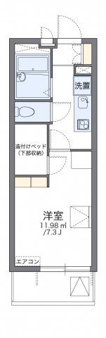 レオパレス愛の間取り画像