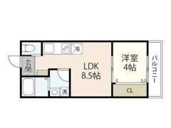 West River 五日市駅南の間取り画像
