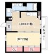 IVY元八事の間取り画像
