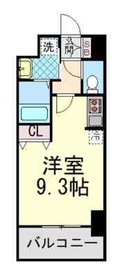 アーバンフラッツ王子公園の間取り画像