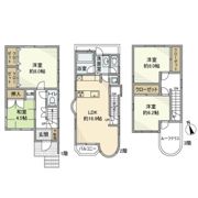 三田戸建の間取り画像