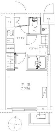 ジェノヴィア蕨の間取り画像