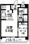 マンションパークハイムの間取り画像