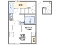レオパレスボヌールSの間取り画像