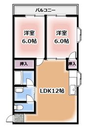 シャトーレジデント寝屋の間取り画像