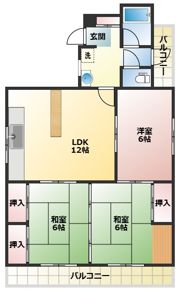 スクエア武ビルの間取り画像