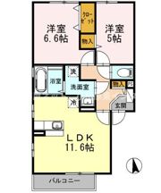 WIT小田原の間取り画像