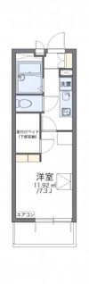 レオパレスアゼリア蛍池の間取り画像