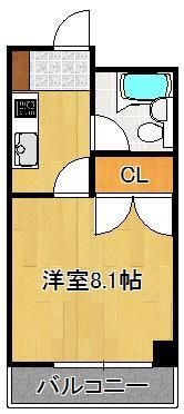 宮田ハイツの間取り画像