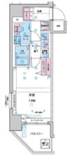 ジェノヴィア東日暮里グリーンヴェールの間取り画像