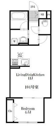 ディア シーサイドの間取り画像