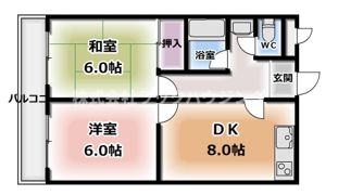 コムズスクエア大日の間取り画像