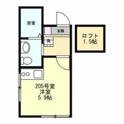 ベイルーム藤棚の間取り画像