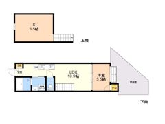 DreamStageAina唐原の間取り画像