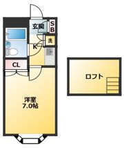 メイプルハウスの間取り画像