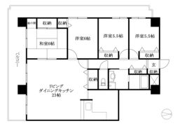 グランディア大手町壱番館の間取り画像