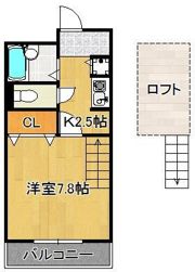 シャルム明石IIIの間取り画像