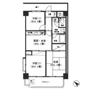 キャッスルマンションヨコハマ高島台の間取り画像