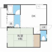 コーポ小松の間取り画像
