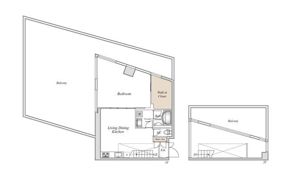 グランカーサ南青山の間取り画像