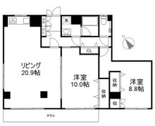 シャドーウィング洗足池の間取り画像