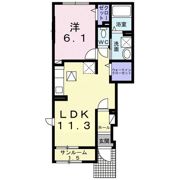 ＠HOME 吉祥寺通りの間取り画像