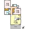 リヴェール港南の間取り画像