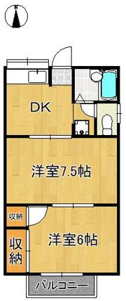 プチメゾン高須の間取り画像