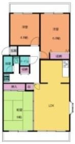 エレガン柏森の間取り画像