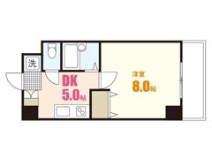 プーテゥジュール4番館の間取り画像