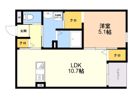 糟屋郡篠栗町マンションの間取り画像