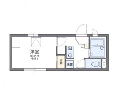 レオパレスウィステリアの間取り画像