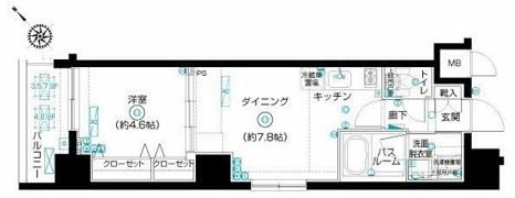 フェニックス横濱初音町の間取り画像