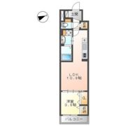 シエスタ河原町の間取り画像