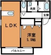 ユーガイアⅡの間取り画像