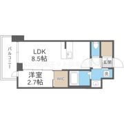 セレニテ江坂グランデの間取り画像