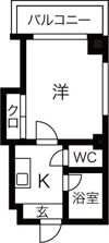 マンションセレーネの間取り画像