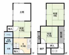 貝沢戸建の間取り画像