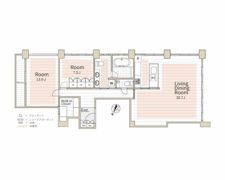 AURA表参道の間取り画像