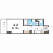 セレニテ心斎橋グランデの間取り画像