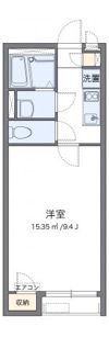 クレイノワンの間取り画像